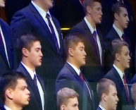 My brother and I singing in the MTC Choir during the Priesthood Session, October 4, 2014